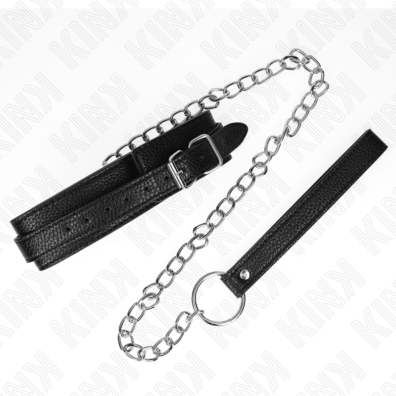 KINK COLLAR CON CORREA 65 CM PATRON DE SERPIENTE
