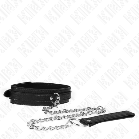 KINK COLLAR CON CORREA 65 CM PATRON DE SERPIENTE
