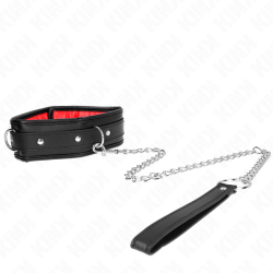KINK COLLAR CON CORREA ESPONJA IMITACION CUERO MODELO 3 AJUSTABLE 37 54 CM X 3 CM 2