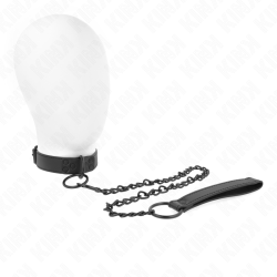 KINK COLLAR CON CORREA 65 CM OSCURO AJUSTABLE 37 54 CM X 3 CM 2