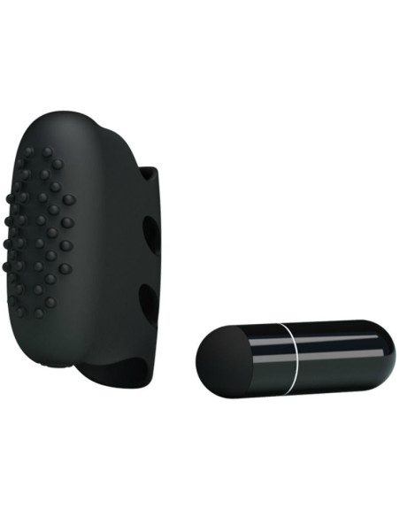PRETTY LOVE FLIRTATION DEDAL CON VIBRACION STEWARD NEGRO