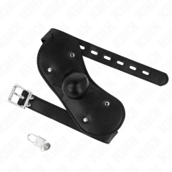 KINK MASCARA BUCAL MORDAZA DE BOLA CON CERRADURA AJUSTABLE 42 60 CM 2
