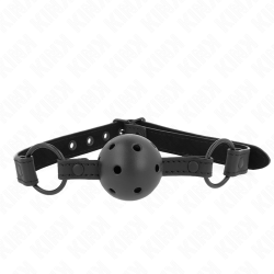 KINK MORDAZA DE BOLA 45 CM DE NEOPRENO 635 X 2 CM AJUSTABLE 41 X 59 CM 2