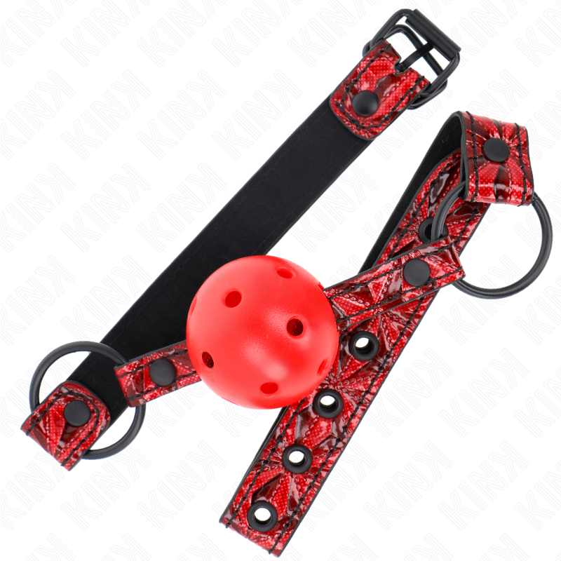 KINK MORDAZA DE BOLA 45 CM CON PATRON DE DIAMANTE MODELO 1 645 CM AJUSTABLE 42 60 CM