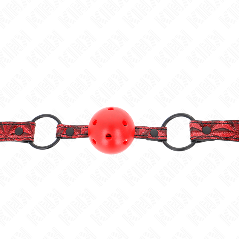 KINK MORDAZA DE BOLA 45 CM CON PATRON DE DIAMANTE MODELO 1 645 CM AJUSTABLE 42 60 CM