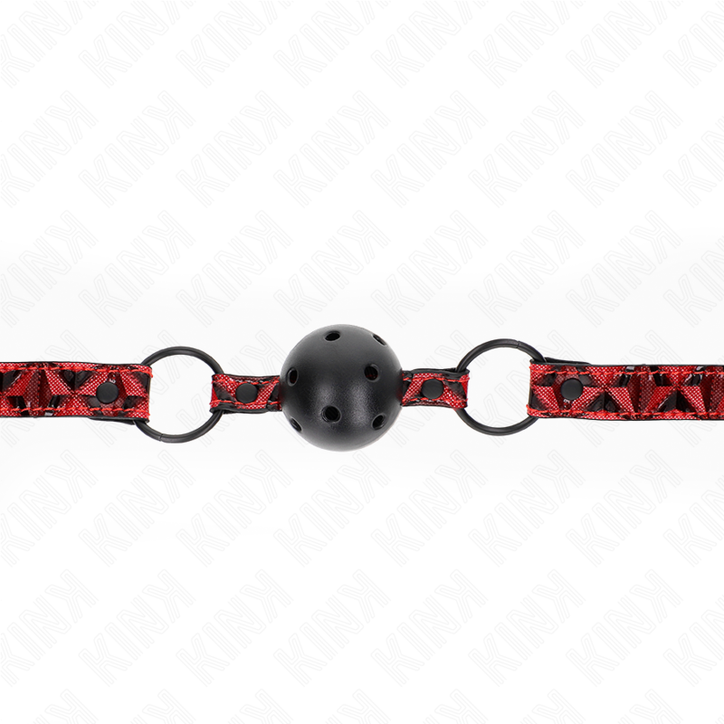 KINK MORDAZA DE BOLA 45 CM CON PATRON DE DIAMANTE MODELO 2 645 CM AJUSTABLE 42 60 CM