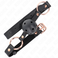 KINK MORDAZA DE BOLA 4 CM DE TPE PREMIUM 60 x 2 CM 2