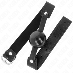 KINK MORDAZA DE BOLA 4 CM SUAVE DE TPE MODELO 2 65 x 25 CM 2