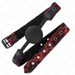 KINK MORDAZA DE BOLA 4 CM DE SILICONA SCANDAL MODELO 1 65 x 2 CM 2