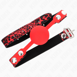 KINK MORDAZA DE BOLA 4 CM DE SILICONA MODELO 2 60 x 2 CM 2