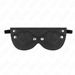 KINK MASCARA DE POLIPIEL CON CUBIERTAS PARA OJOS DESMONTABLES 22 x 9 CM
