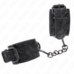 KINK MUNEQUERAS DE ENCAJE AJUSTABLE NEGRO 19 26 CM 2