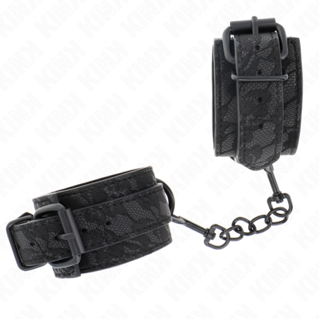 KINK MUNEQUERAS DE ENCAJE AJUSTABLE NEGRO 19 26 CM