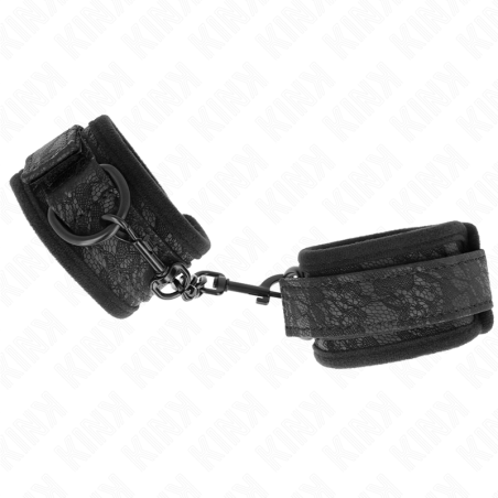 KINK MUNEQUERAS DE ENCAJE Y NEOPRENO AJUSTABLE NEGRO 20 29 CM X 5 CM