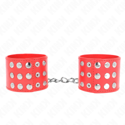 KINK MUNEQUERAS CON CIERRE A PRESION AJUSTABLE ROJO 19 24 CM X 55 CM