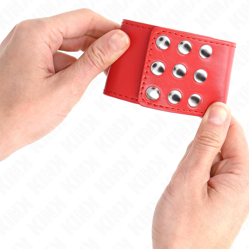 KINK MUNEQUERAS CON CIERRE A PRESION AJUSTABLE ROJO 19 24 CM X 55 CM