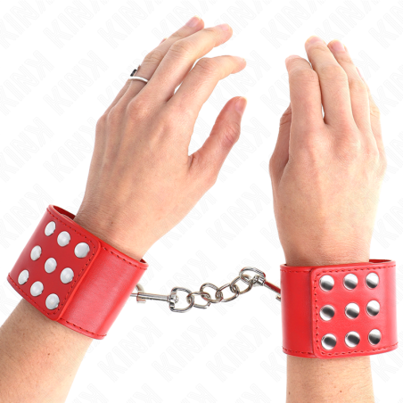 KINK MUNEQUERAS CON CIERRE A PRESION AJUSTABLE ROJO 19 24 CM X 55 CM