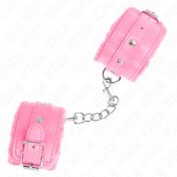 KINK MUNEQUERAS FORRADAS PREMIUM ROSA CON CORREA ROSA AJUSTABLE 17 29 CM X 6 CM 2