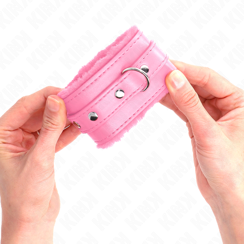 KINK MUNEQUERAS FORRADAS PREMIUM ROSA CON CORREA ROSA AJUSTABLE 17 29 CM X 6 CM