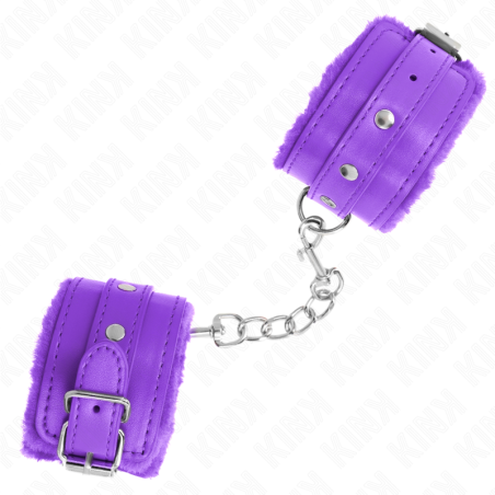 KINK MUNEQUERAS FORRADAS PREMIUM VIOLETA CON CORREA VIOLETA AJUSTABLE 17 29 CM X 6 CM