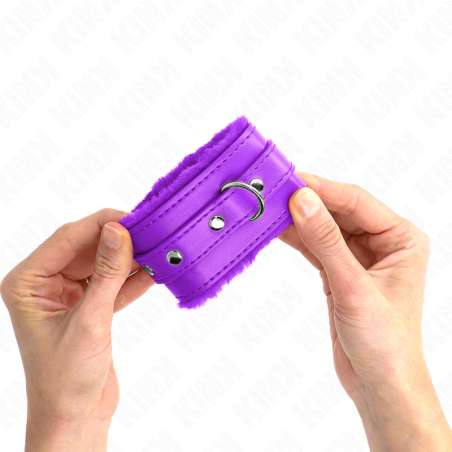 KINK MUNEQUERAS FORRADAS PREMIUM VIOLETA CON CORREA VIOLETA AJUSTABLE 17 29 CM X 6 CM