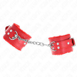 KINK MUNEQUERAS FORRADAS ROJO CON CORREA ROJO AJUSTABLE 20 29 CM X 55 CM 2