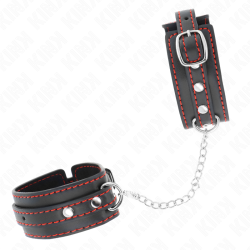 KINK MUNEQUERAS PEQUENA NEGRO CON DETALLES EN ROJO AJUSTABLE 14 24 CM X 35 CM 2