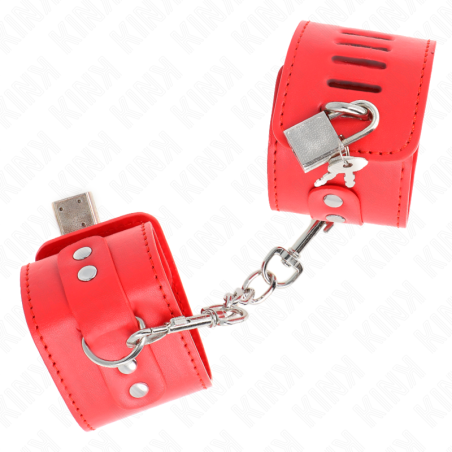 KINK MUNEQUERAS CON CIERRE CANDADO ROJO AJUSTABLE 16 23 CM X 55 CM