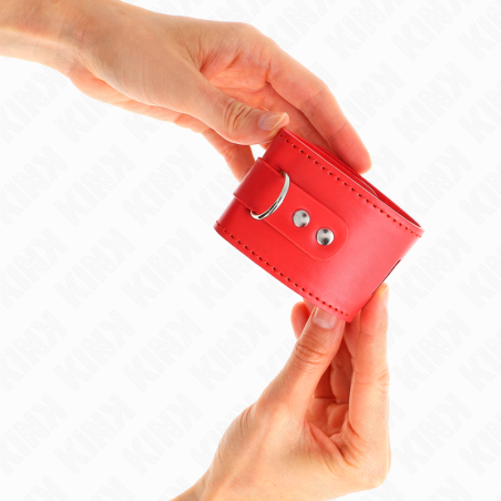 KINK MUNEQUERAS CON CIERRE CANDADO ROJO AJUSTABLE 16 23 CM X 55 CM