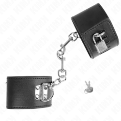 KINK MUNEQUERAS CON CIERRE CANDADO NEGRO AJUSTABLE 16 23 CM X 55 CM 2