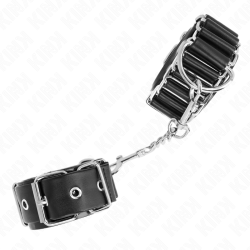 KINK MUNEQUERAS FINAS EN FORMA DE BISAGRA NEGRO AJUSTABLE 16 22 CM X 35 CM 2