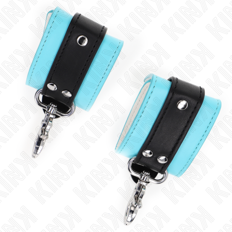 KINK MUNEQUERAS CON CIERRE PREMIUM NEGRO AZUL AJUSTABLE 21 28 CM X 55 CM