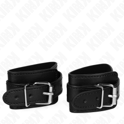 KINK MUNEQUERAS ESTILO MAZMORRA CON CERRADURA NEGRO AJUSTABLE 21 28 CM X 55 CM 2