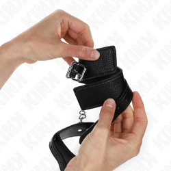 KINK MUNEQUERAS ESTILO SERPIENTE NEGRO AJUSTABLE 20 28 CM X 54 CM 2