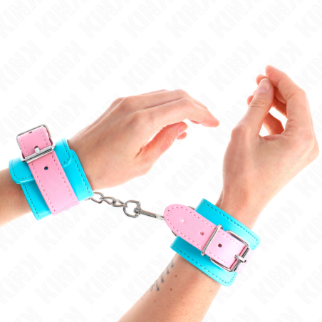 KINK MUNEQUERAS CHIC AZUL ROSA AJUSTABLE 16 28 CM X 5 CM