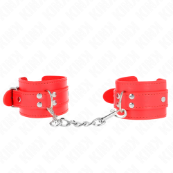 KINK MUNEQUERAS SENCILLAS ROJO AJUSTABLE 20 23 CM X 55 CM