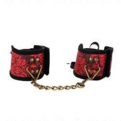 KINK MUNEQUERAS DISENO ESCANDALO ROJO NEGRO DETALLE LAZO 245 CM X 65 CM 2