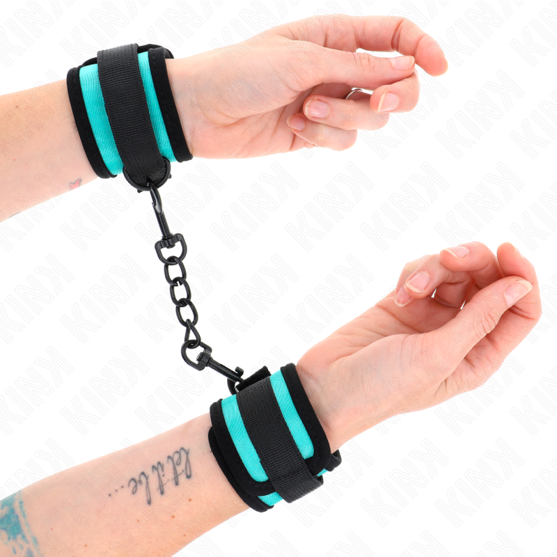 KINK MUNEQUERAS NEGRO AZUL AJUSTABLE 18 32 CM X 5 CM