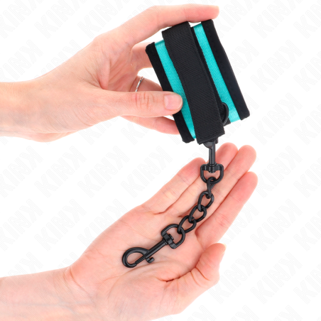 KINK MUNEQUERAS NEGRO AZUL AJUSTABLE 18 32 CM X 5 CM