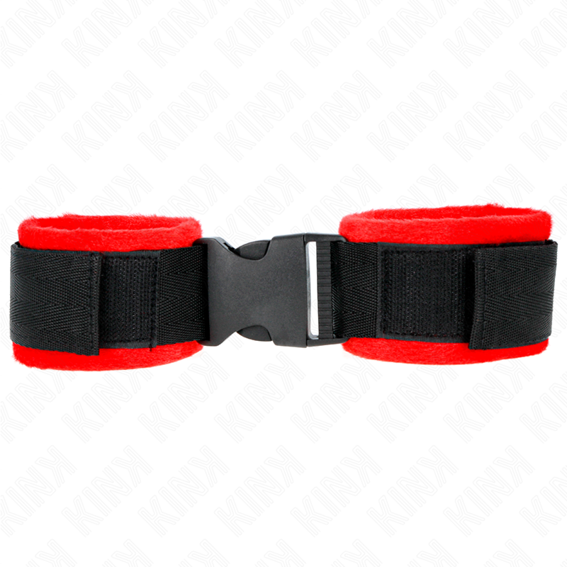 KINK MUNEQUERAS NYLON ROJO NEGRO MODELO 1 AJUSTABLE 25 35 CM X 6 CM