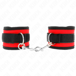 KINK MUNEQUERAS NYLON ROJO NEGRO MODELO 2 AJUSTABLE 18 35 CM X 6 CM