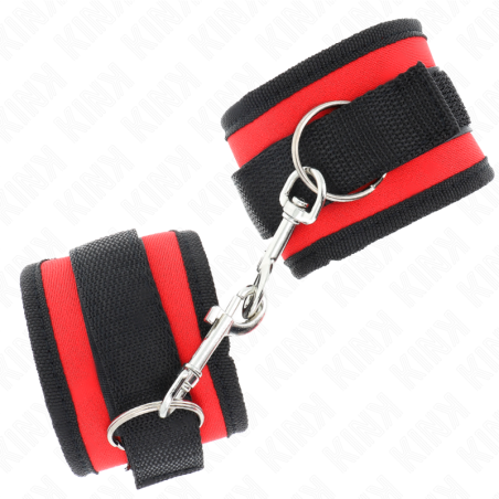 KINK MUNEQUERAS NYLON ROJO NEGRO MODELO 2 AJUSTABLE 18 35 CM X 6 CM