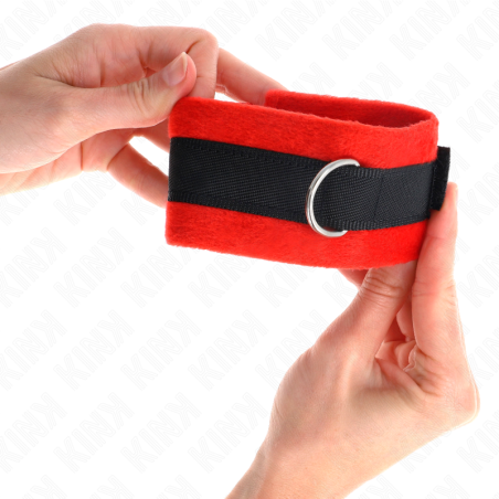 KINK MUNEQUERAS PARA PRINCIPIANTES NEGRO ROJO 30 X 7 CM