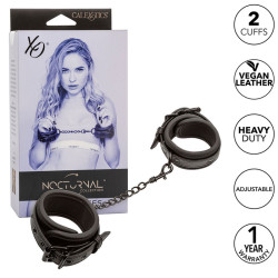 CALEXOTICS NOCTURNAL ESPOSAS CUERO AJUSTABLE NEGRO 2