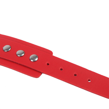 SUBBLIME 953706 ESPOSAS CON CINTURON BONDAGE ROJO TALLA UNICA