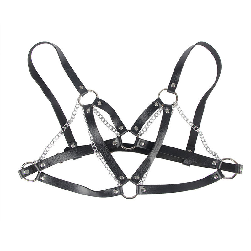 SUBBLIME 953713 CINTURON DE BONDAGE PUNK HEBILLA METAL NEGRO TALLA UNICA