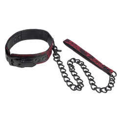 CALEXOTICS SCANDAL COLLAR CON CORREA NEGRA