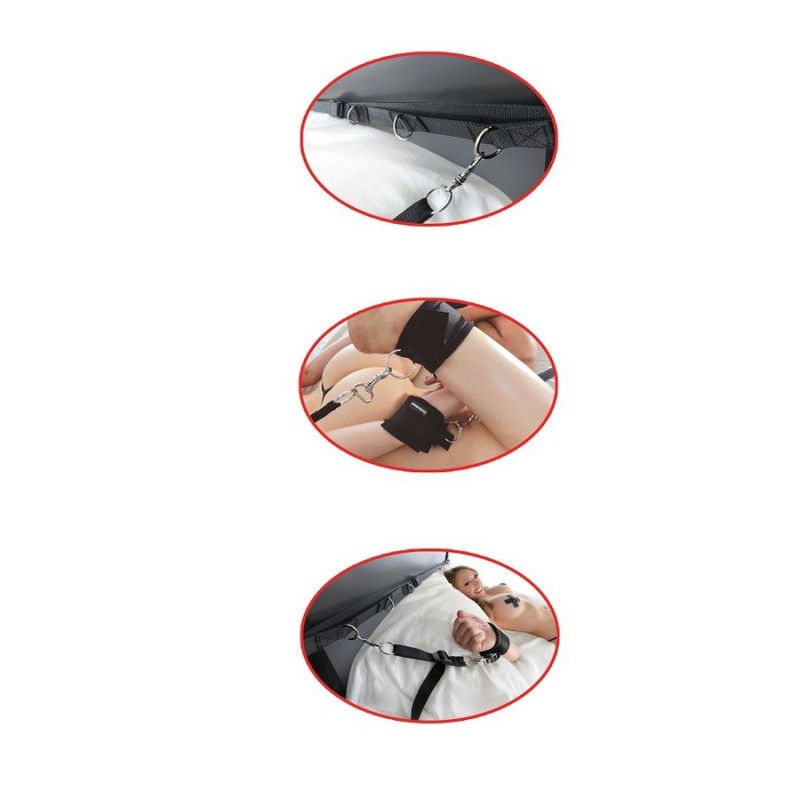 FETISH FANTASY SERIES KIT ATADURAS PARA LA CAMA 2