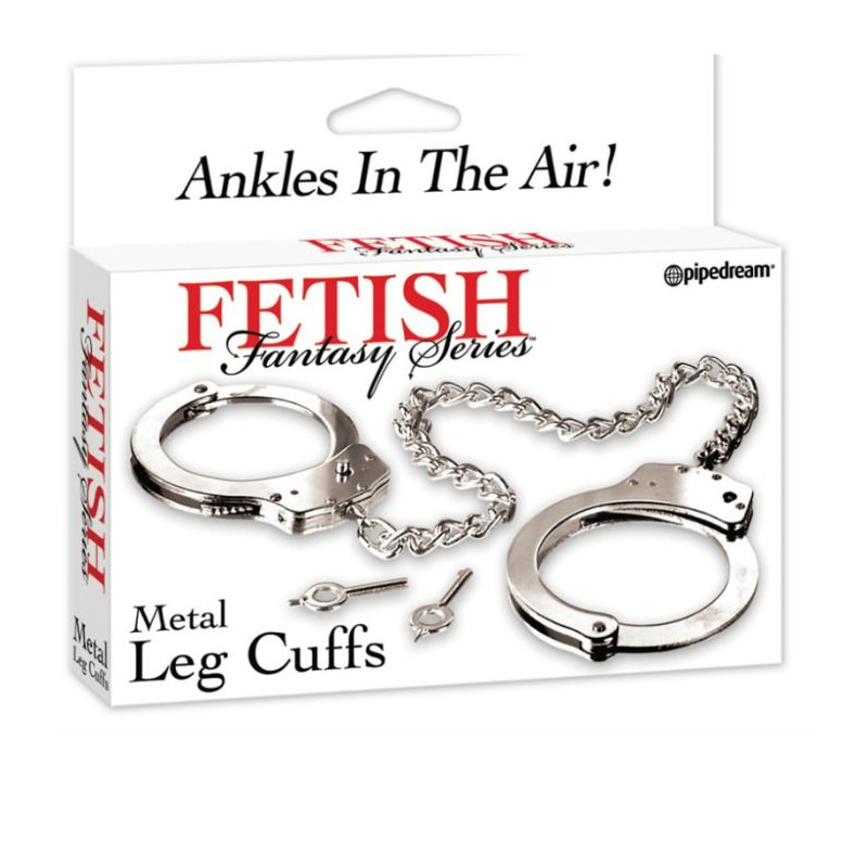 FETISH FANTASY SERIES ESPOSAS DE METAL PARA PIERNAS