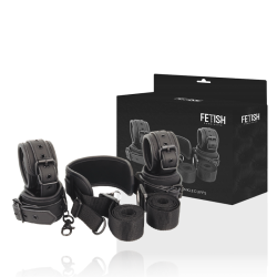 FETISH SUBMISSIVE POSICION MASTER CON 4 ESPOSAS CON FORRO DE NEOPRENO 2